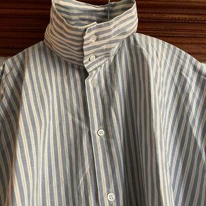 COPY - Eskandar button up in blue plaid